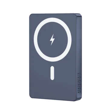 magnetic power bank 10000mah with cooling fan Blue
